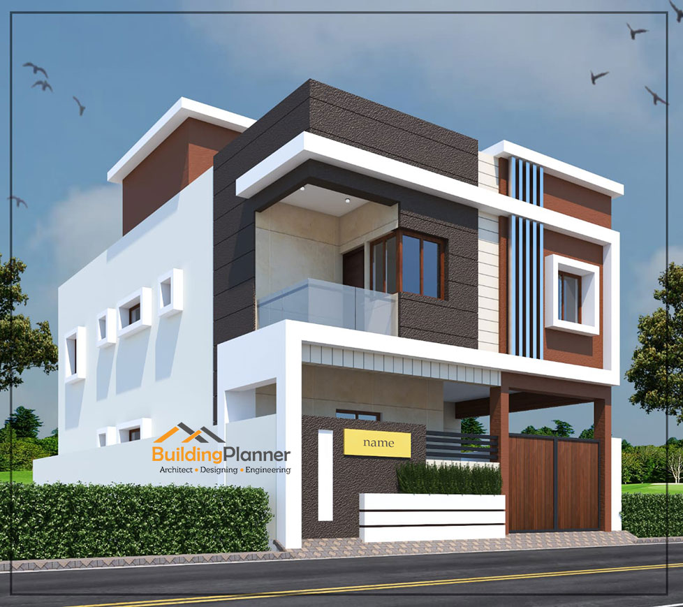 30×50 North Facing House Plans With Duplex Elevation – NBKomputer